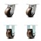 Service Caster 4 Inch Kingpinless High Temp Phenolic Wheel Swivel Caster Swivel 2 Rigid, 2PK SCC-KP30S420-PHRHT-2-R-2 - alternate 3